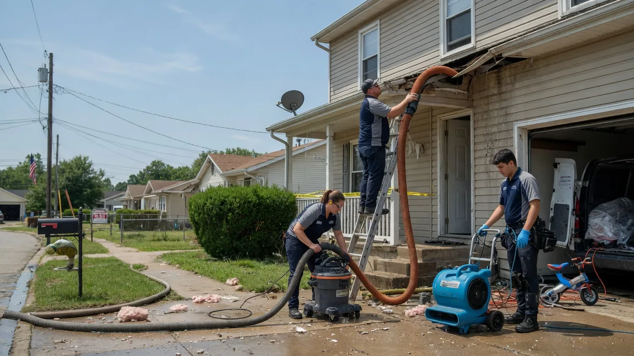 Water Damage Restoration in Liverpool, IL near me
